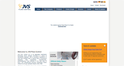 Desktop Screenshot of jvsflowcontrol.com